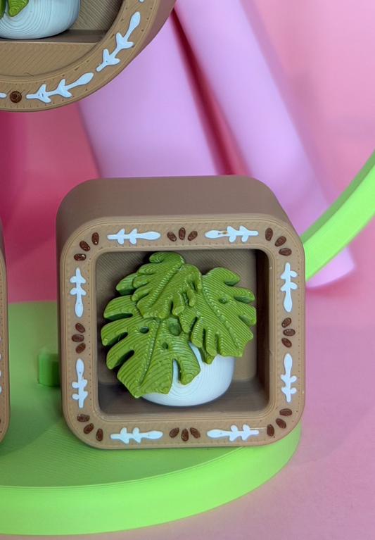Monstera Mini Book Nook Clicker