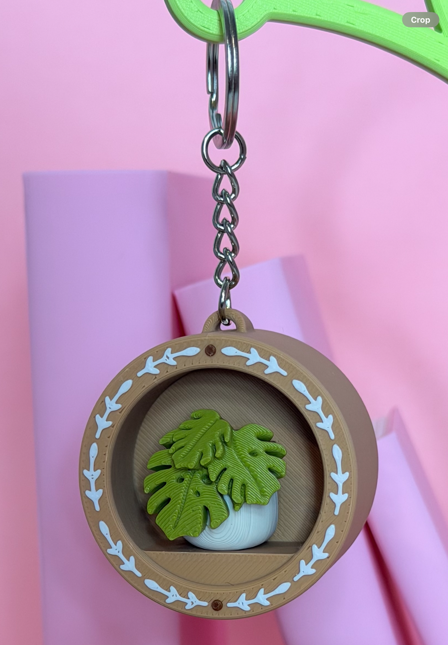 Monstera Mini Book Nook Clicker