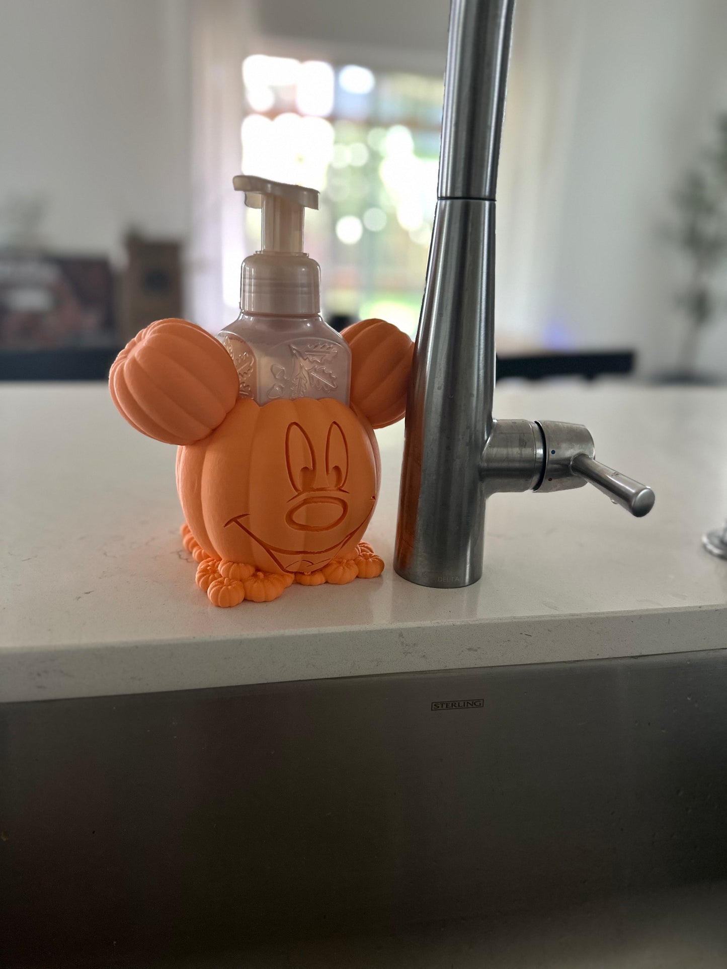 Mickey Pumpkin Soap Holder